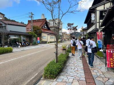 ゆげ街道沿い